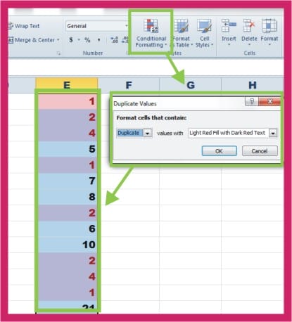 EXCEL में DUPLICATE Value कैसे SEARCH करें